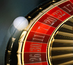 droping ball in roulette